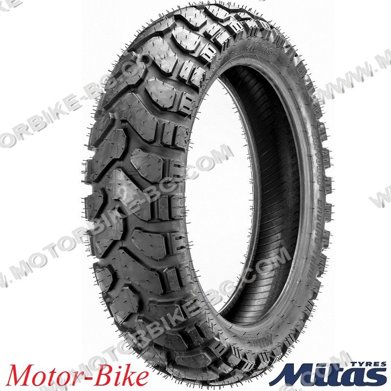 Pneu Moto Mitas 120/90B17 64H Enduro Trail+ - Tubeless/Tube Type, Pour Enduro Et Trail